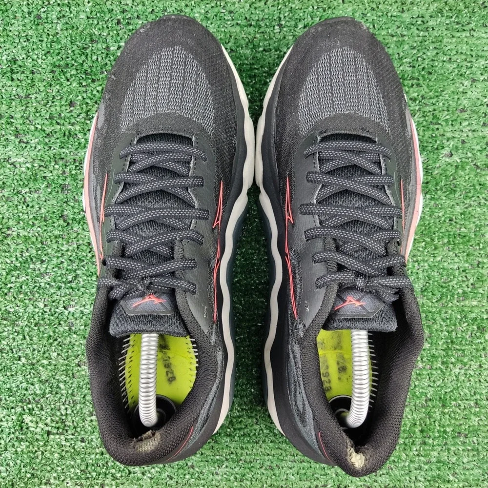 Mizuno Running Shoes Womens 10 Black Wave Horizon 6 J1GD242624‎ Stability Enerzy